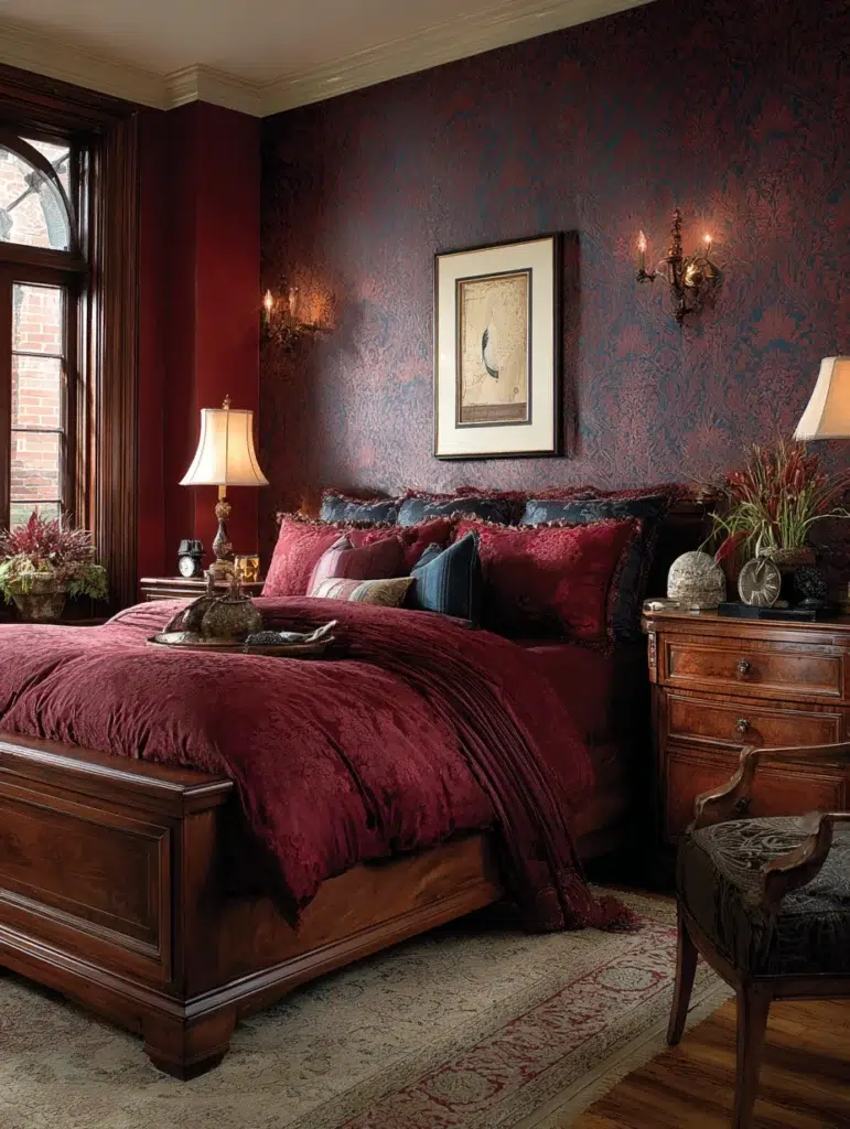18 Jewel Tone Wallpaper Accent