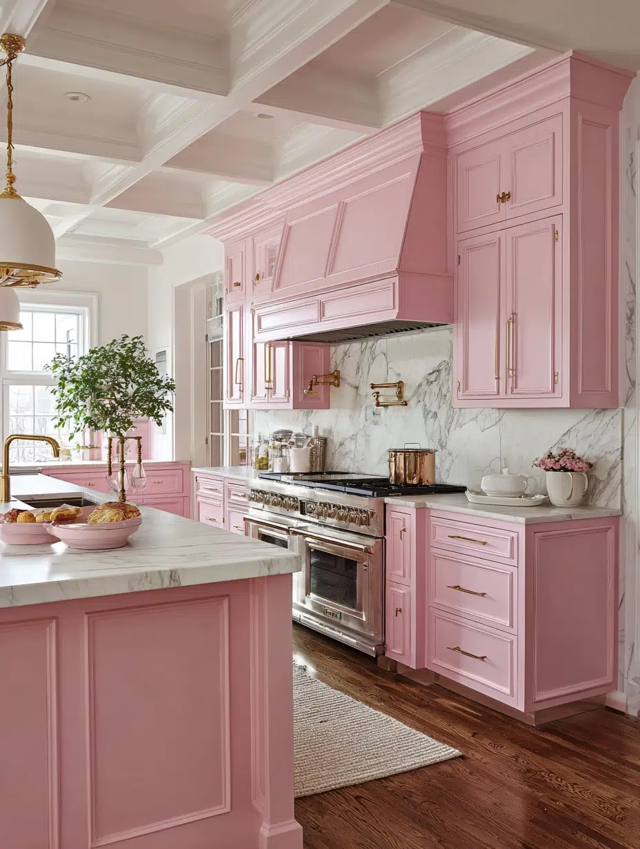 Pink Kitchen Ideas